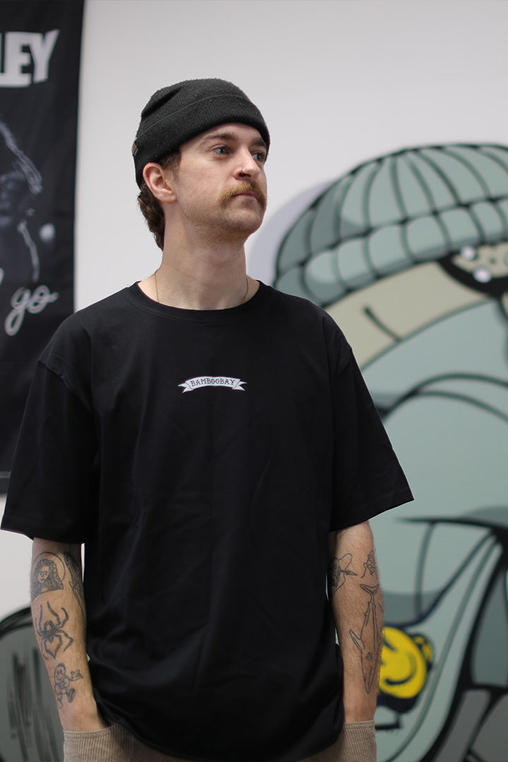 BamBooBay Hold Fast T-Shirt Faded Black