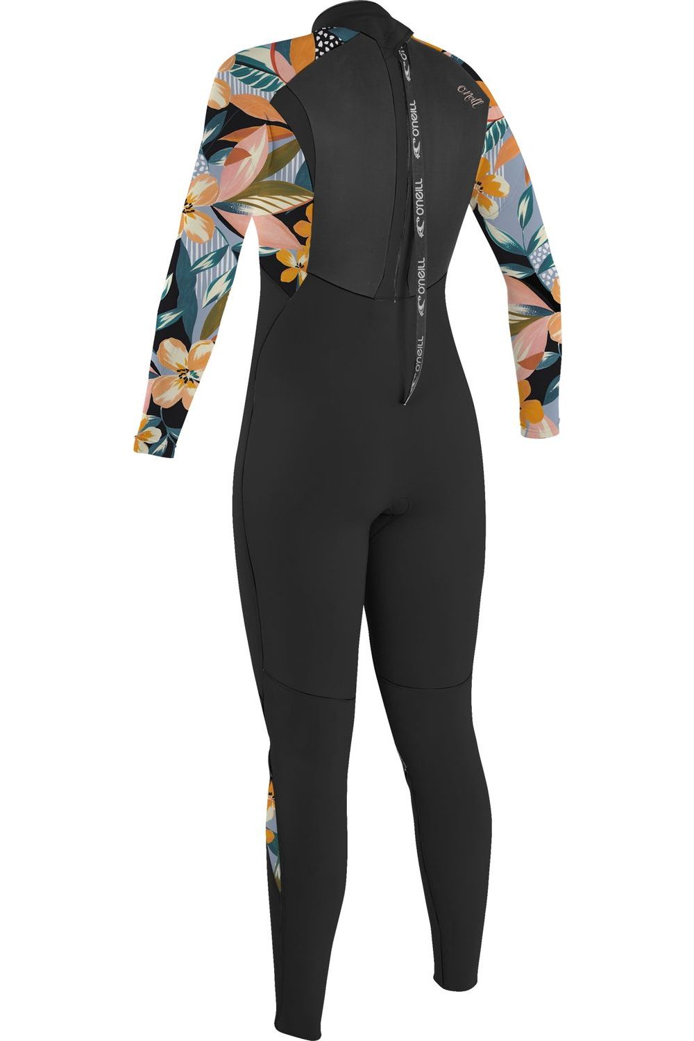 O'Neill Epic Girls Wetsuit 4/3 Back Zip Black Demiflor