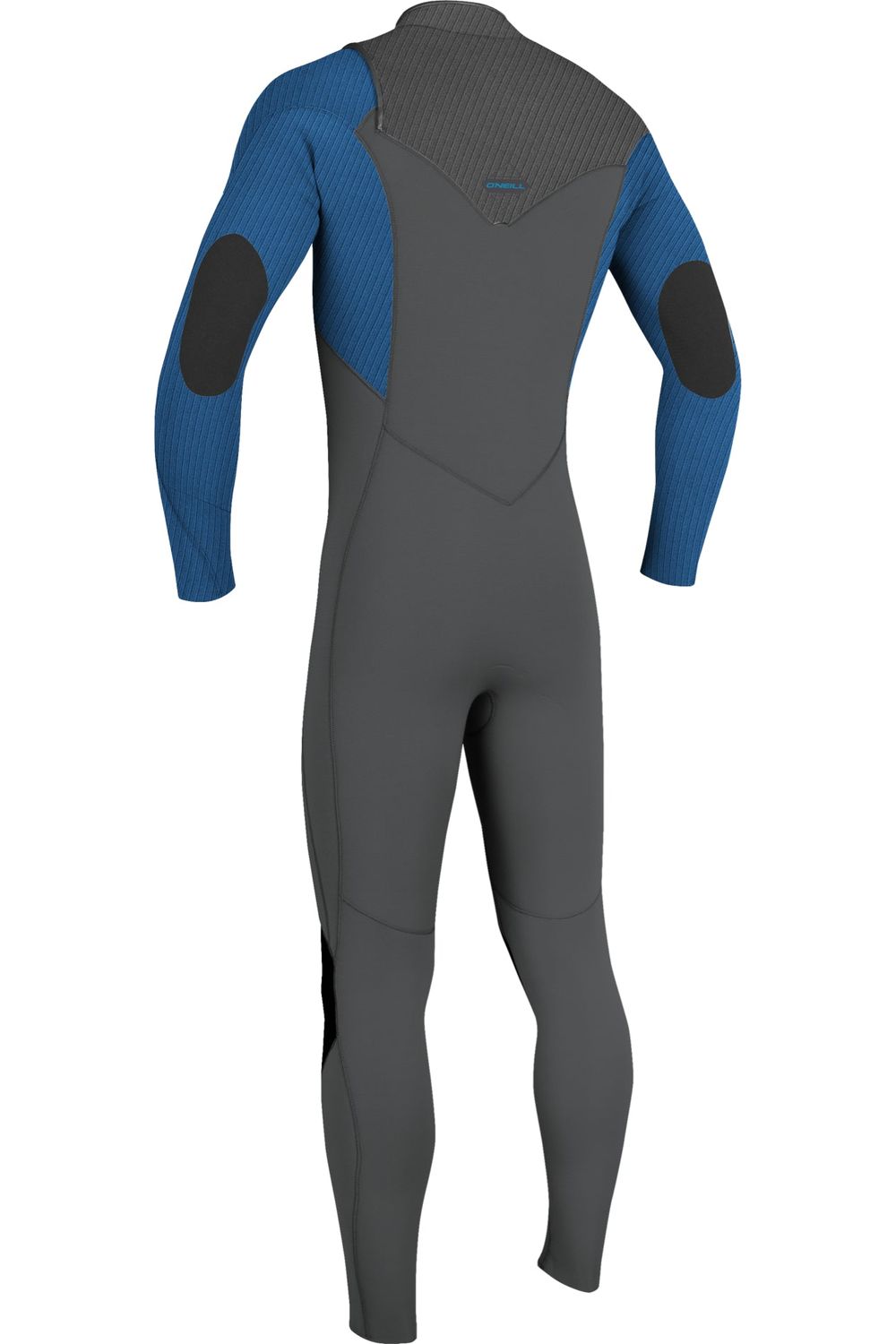 O'Neill Hyperfreak Youth Wetsuit 4/3+ Chest Zip Full Graphite Smoke Baliblue