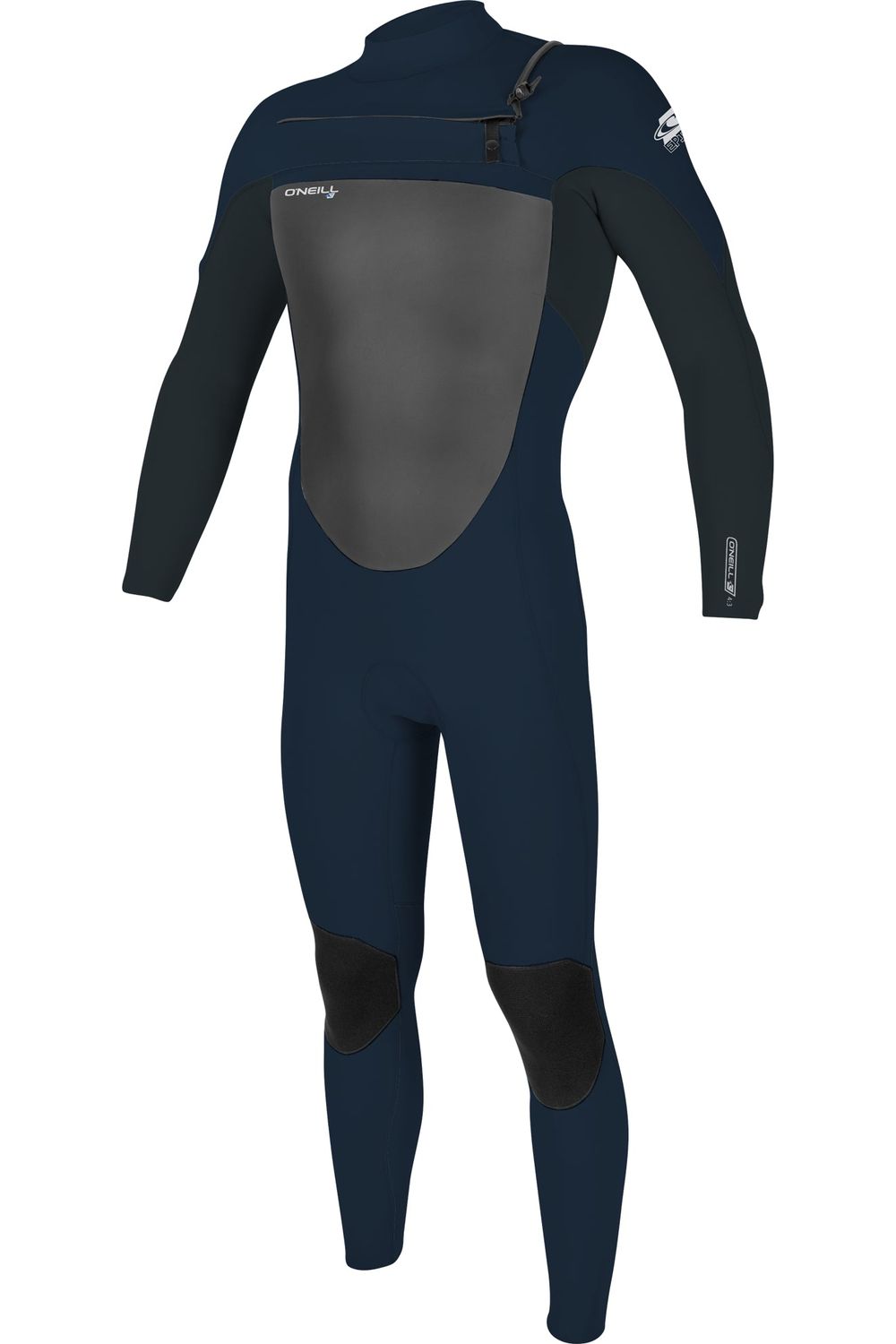 O'Neill Epic Wetsuit 4/3 Chest Zip Abyss Gunmetal