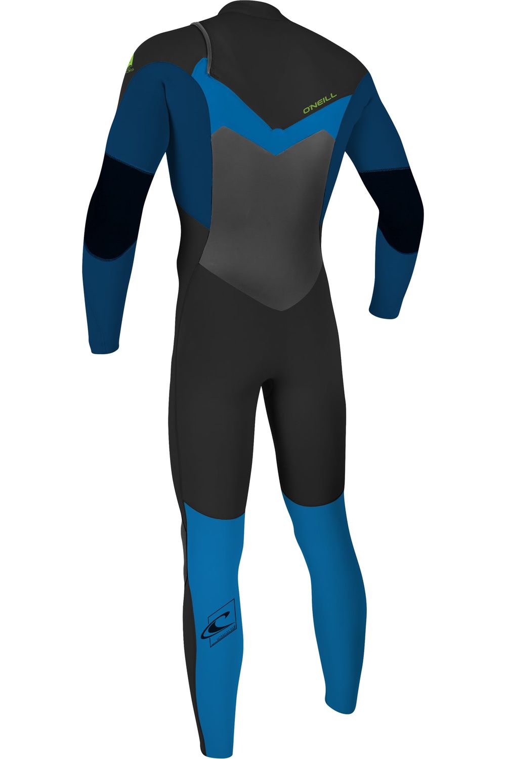 O'Neill Epic Youth Wetsuit 5/4 With Chest Zip In Black & Blue