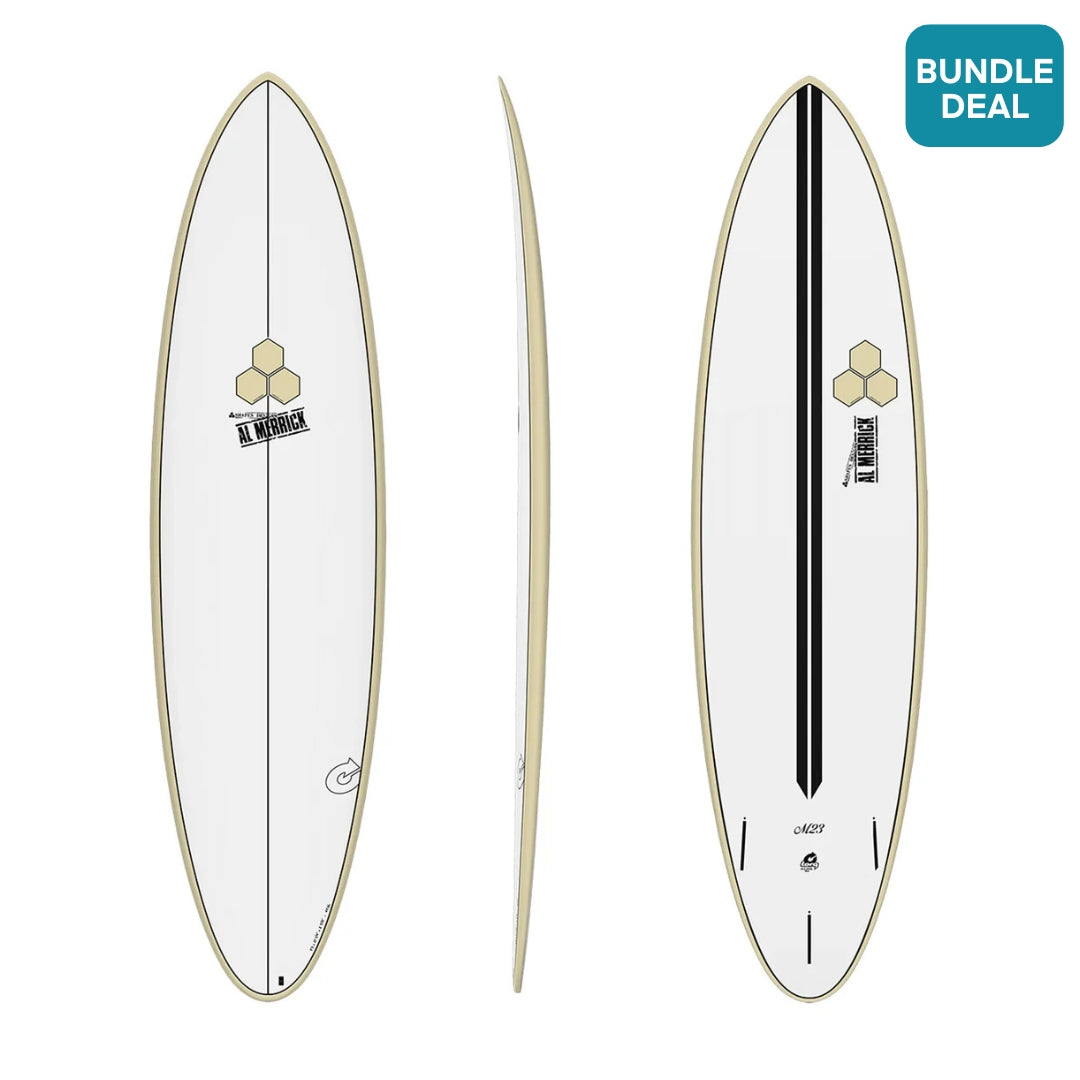 Torq X-Lite M23 Surfboard Sand Rail + Pinline