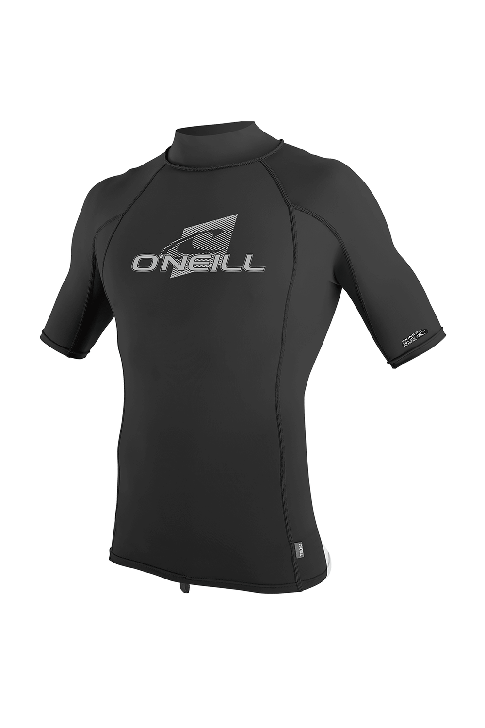 O'Neill Premium Skins Short Sleeve Turtleneck Rash Guard Black